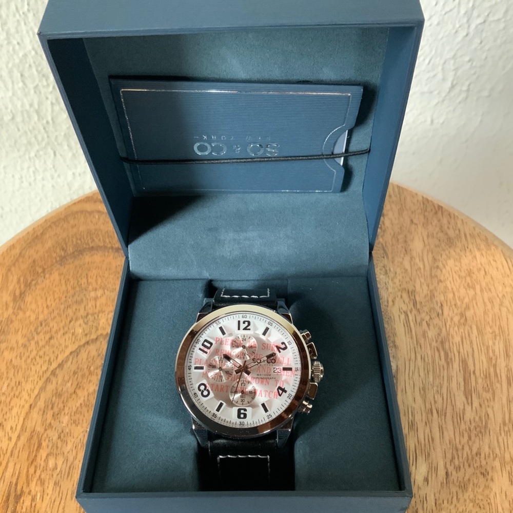 SO & CO Men’s Chronograph watch